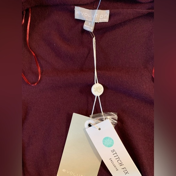 Evolution by Cyrus for Stitchfix Open Front Cardigan Sweater Women Small Med NWT - Picture 6 of 7